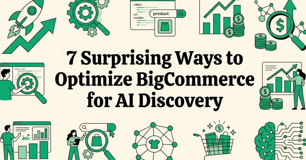 7 Surprising Ways to Optimize BigCommerce for AI Discovery