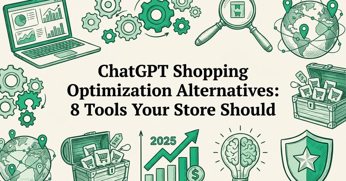 ChatGPT Shopping Optimization Alternatives: 8 Tools Your Store Should Know About