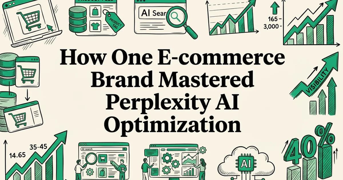 How One E-commerce Brand Mastered Perplexity AI Optimization