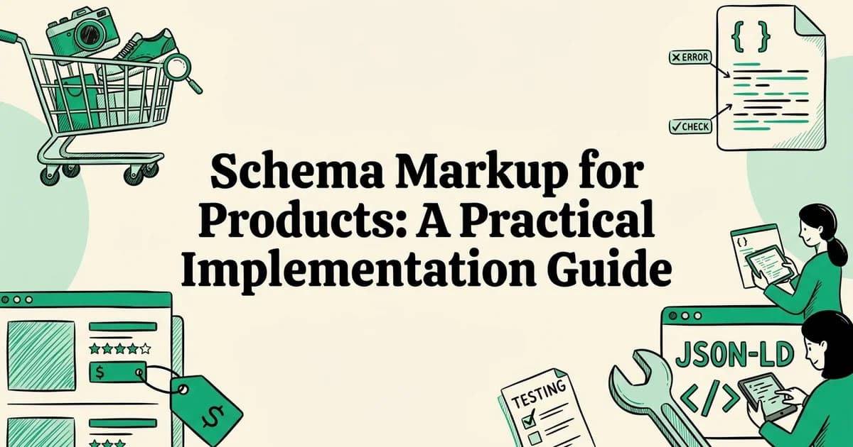 Schema Markup for Products: A Practical Implementation Guide