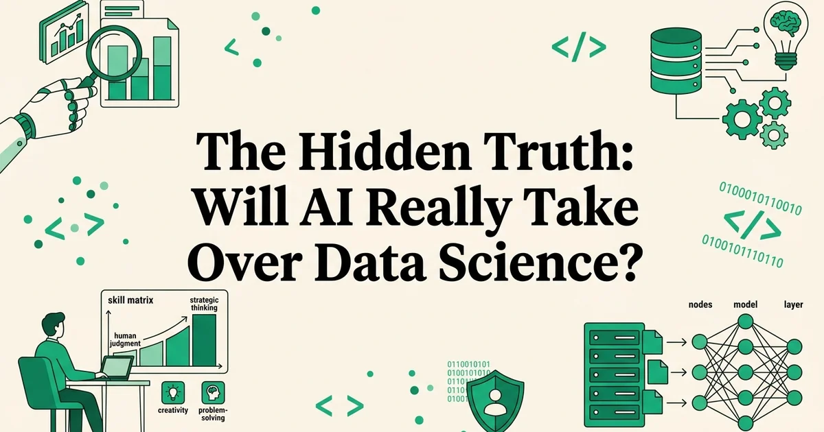 The Hidden Truth: Will AI Really Take Over Data Science?