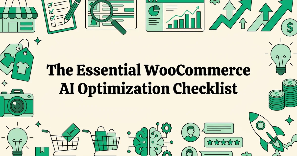 The Essential WooCommerce AI Optimization Checklist