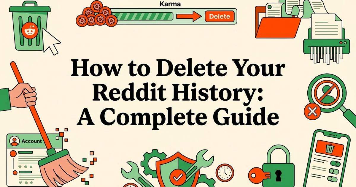 How to Delete Your Reddit History: A Complete Guide