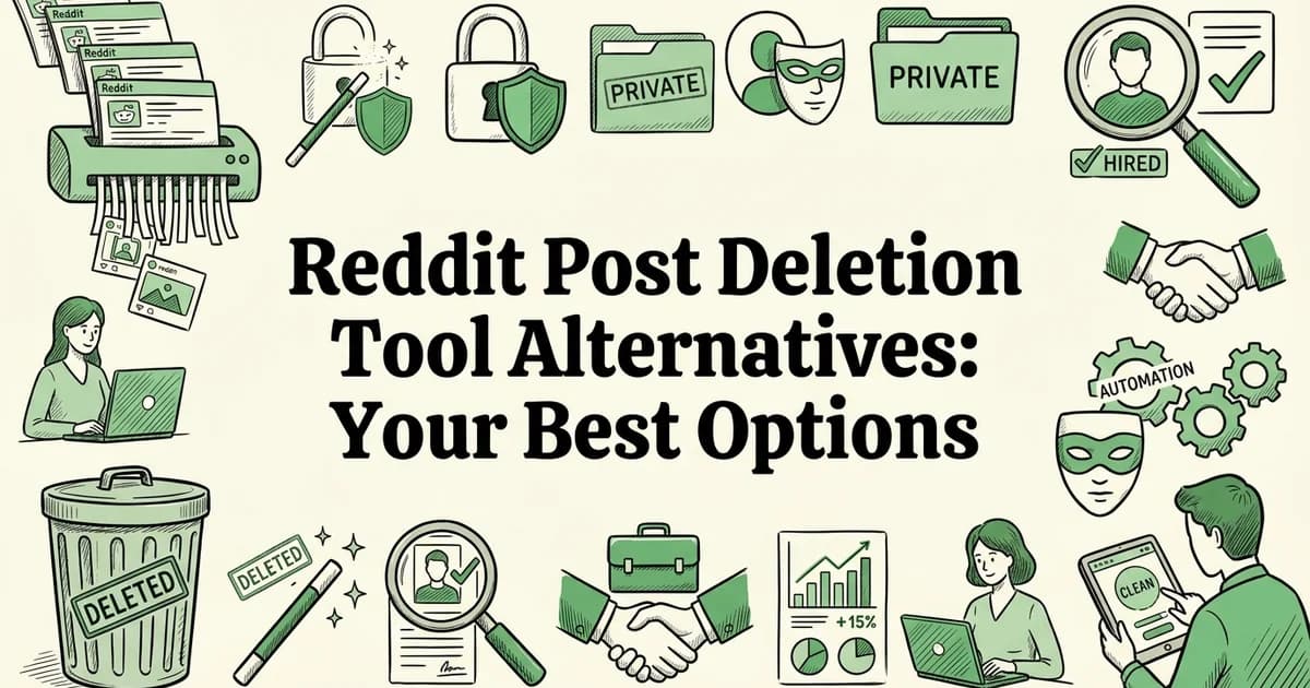 Reddit Post Deletion Tool Alternatives: Your Best Options