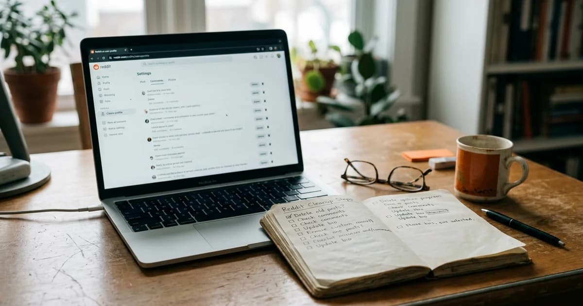 Getting Started with Reddit Profile Cleanup: A Beginner's Guide