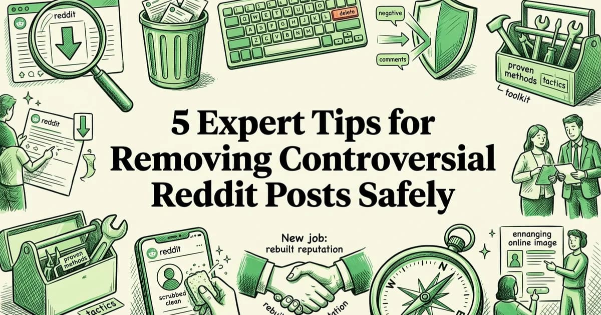 5 Expert Tips for Removing Controversial Reddit Posts Safely